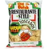 Old Dutch Restaurante Style: Premium Tostados White Corn Super Size Tortilla Chips, 20 oz