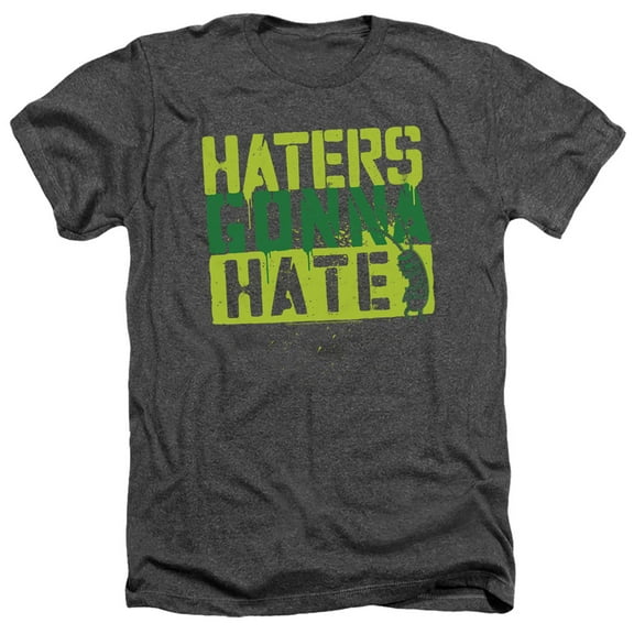 Spongebob Haters Gonna Hate Unisex Adult Heather T Shirt