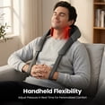 thumbnail image 5 of Bob and Brad Cordless 4D Shiatsu Neck Massager with Heat, 190 Min Battery, Lightweight 2.4 lbs, 5 of 8