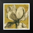 thumbnail image 2 of Goldberger, Jennifer 15x15 Black Modern Framed Museum Art Print Titled - Ecru Magnolia I, 2 of 5