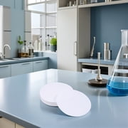 LOLIPPYY 100Pcs Chemistry Lab Filter Paper Rapid Filtration Stable Performance White Circles