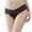 Black, variant on Bigersell Cheeky Panties Clearance Womens Boyshorts Underwear High Cut Panty Style P-1474 Cotton Plus Size Panties Thongs Ladies High Waist Briefs Mid Waist Women's Briefs Beige M