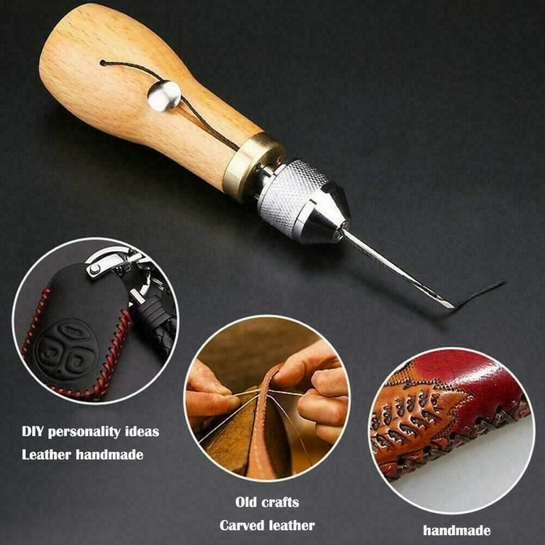 1Pcs Professional Speedy Stitcher Sewing Awl Hand Stitcher Repair