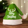 thumbnail image 2 of CYSFASHION Santa Hat Christmas Gifts For Teens Unisex Holiday Festive Women And Men Vlvet Xmas Classic Party Decor Mint Green, 2 of 3
