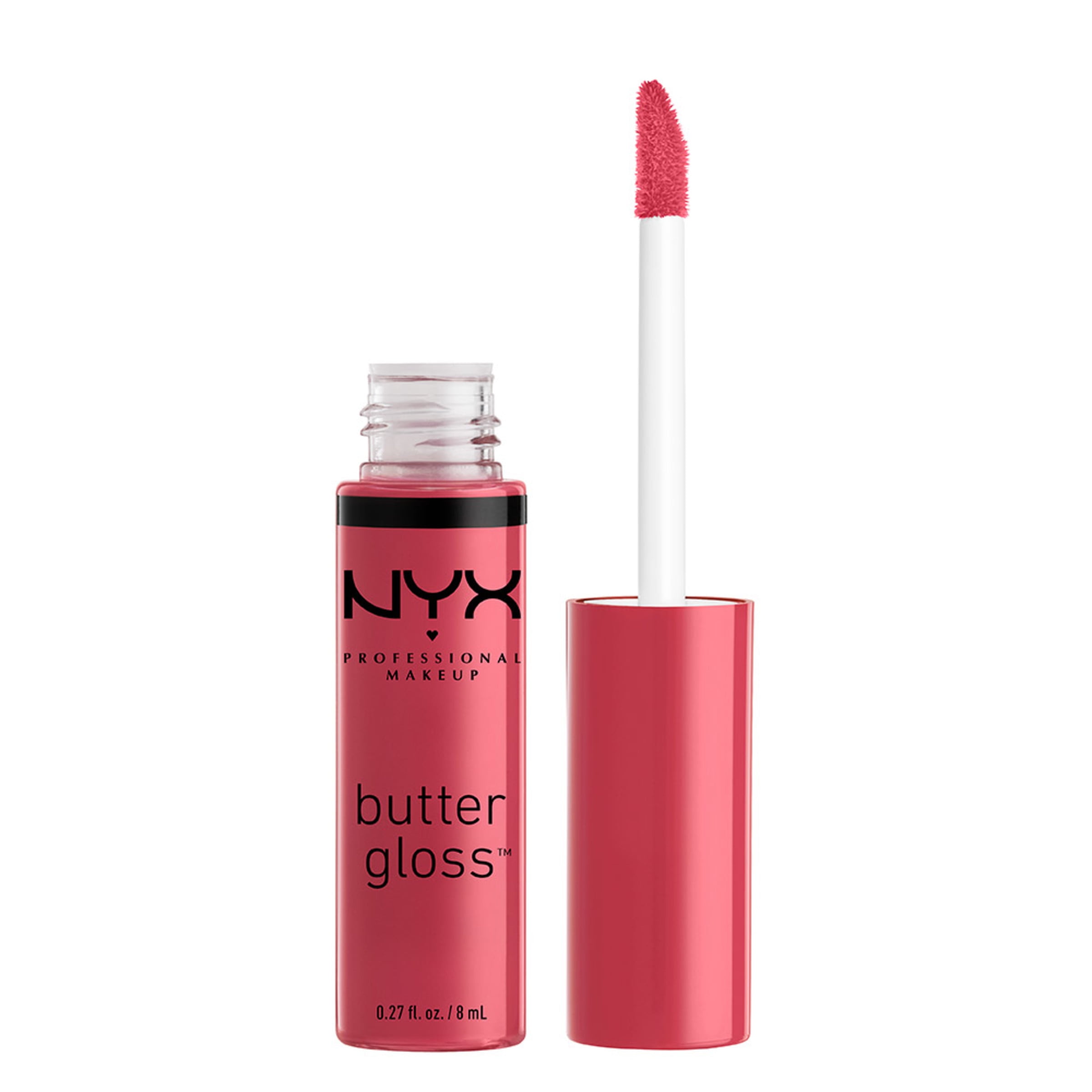 NYX Professional Makeup Butter Gloss Non sticky Lip Gloss Strawberry butter-gloss-vault-nyx-professional-makeup