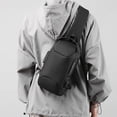 thumbnail image 3 of black*Anti theft Crossbody Sling Bag ,Waterproof Chest Daypack with USB Charging, Shoulder Backpack, 3 of 5