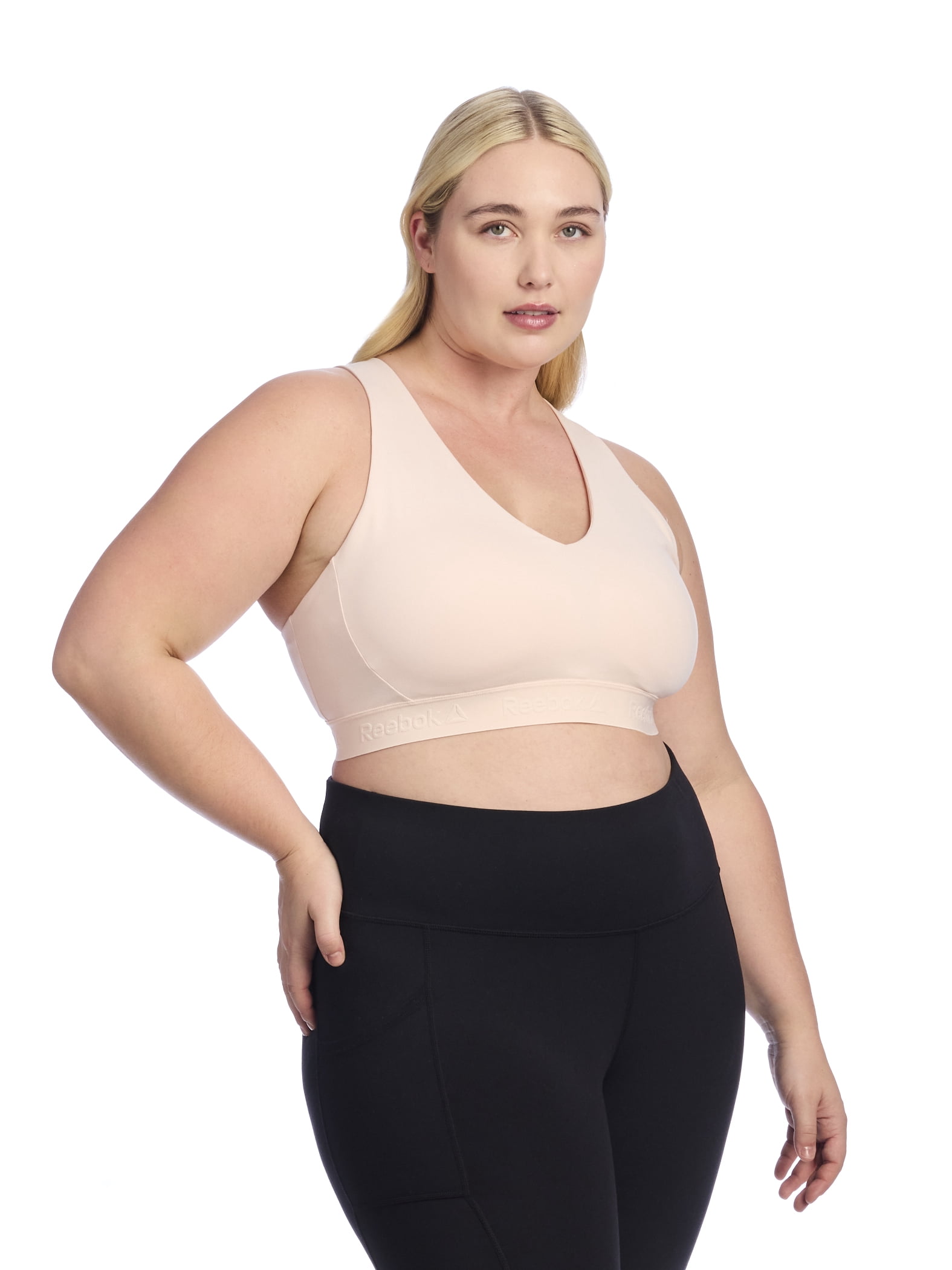 Reebok Women's and Women's Plus High Impact Inspire Sports Bra, Sizes XS-4X