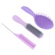 thumbnail image 2 of Cepillo de peinado, cepillos para el cabello de 3 piezas, juego de peine para el cabello, peine de cola para lograr más, 2 of 5
