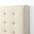 thumbnail image 3 of Zinus Ibidun Button Tufted Upholstered Platform Bed Frame with Headboard, 3 of 6