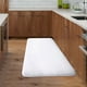 thumbnail image 4 of Tapete de terciopelo liso con base antideslizante para entradas de alto tránsito, absorbente, para baño, duradero y discreto, para sala de estar y dormitorio. Aestivo | Blanco | AESTIVO, 4 of 7