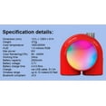 thumbnail image 4 of Divoom Planet-9 5.15 in 1-Light Smart Mood Vintage Dimmable Table Lamp, 4 of 8