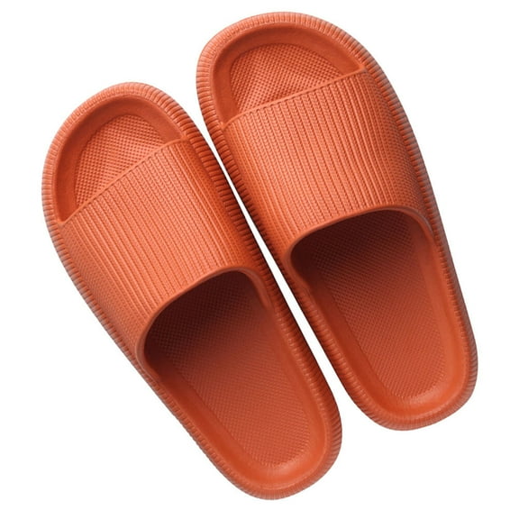 UPKOCH 1 Pair Slide Slippers Slippers Orange EVA Simple Slide Sandal Skid Resistance for Beach