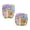 Cute Capybara Mushroom Decoration, variant on Chririnla Purple Space Axolotl Print Computer Chair Slipcovers Stretchable Office Chair Slipcover for Family, Stain Resistant Washable Computer Seat Cusions for Boss Chair
