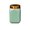 B, variant on Celadon tea jar square ceramic sealed jar traditional handmade tea jar with lid moisture-proof storage jar suitable for tea/coffee/dried fruit storage