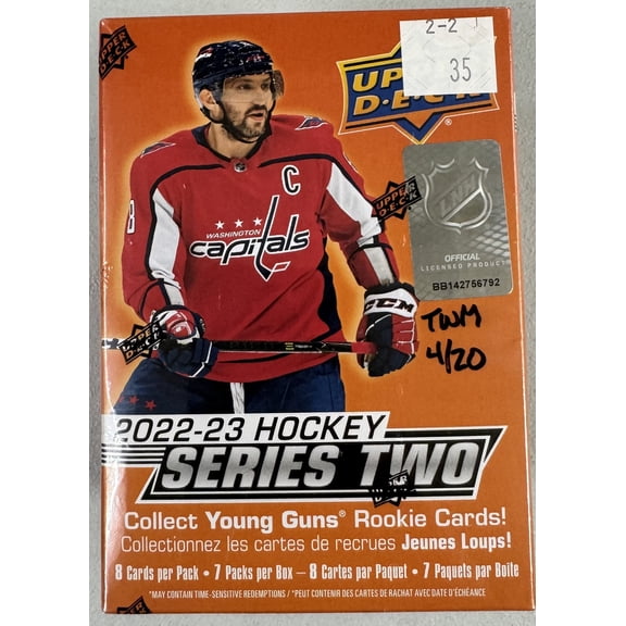 2022/23 Upper Deck Series 2 Hockey Blaster Box