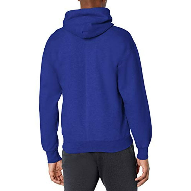 Hanes Men s Full Zip Ultimate Heavyweight Fleece Hoodie Deep Royal X Large