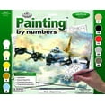 thumbnail image 3 of (2 pack) Royal Brush Adult Painting by Numbers Kit, Flying Fortress, 3 of 3