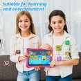 thumbnail image 2 of Android 14 Kids Tablet, 10.1 inch Tablet for Kids, 6GB RAM 32GB ROM+1TB Expand Tablets, 1.8Ghz Quad-core Processor, Parental Control Toddler Tablet, 6000mAh Battery, Kids Tablet with Kid-Proof Case, 2 of 9