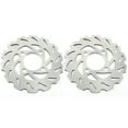 thumbnail image 2 of ATV Front Rear Brake Rotors Pads for Yamaha YFZ450 YFZ450S YFZ450T 2004 2005, 2 of 5