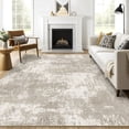 thumbnail image 6 of BERTHMEER 6'x9' Area Rugs for Living Room,Machine Washable Indoor Non Slip Rugs for Kitchen Bedroom Dining Room,Brown, 6 of 7