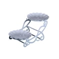 thumbnail image 3 of Vacemry 3Pcs Multi-Tier Dessert Stand, White Plastic Three-Layer Serving Tray for Wedding Party Candy Fruit Snacks Display, Home Living Room Kitchen Table Decor, 3 of 9