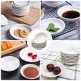 thumbnail image 2 of Juego de 6 platos pequeños de cerámica para condimentos, salsas y vinagres., 2 of 8