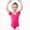 A37-Hot Pink, variant on Girls Short Sleeve Dance Leotard with Front Bow Detail,Cute Ballet Bodysuit