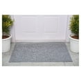 thumbnail image 4 of Poly Rose Indoor/Outdoor Mat,18" x 30", Light Grey, 4 of 6