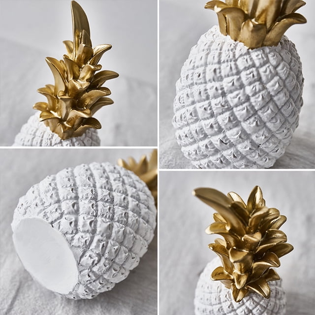 Cafe Decoration,Nordic Modern Resin Pineapple Beautiful Gift Retro Decoration Future-Proof Design