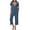 Blue, variant on Scyoekwg Summer Outfits for Women 2 Piece Loose Trendy Sweatsuits Sets Solid Color Short Sleeve V-Neck Crochet Lace Trim Tops Wide Leg Pants Casual Tracksuit (Army Green,M)