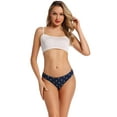 thumbnail image 2 of Seamless Thongs for Women No Show Thong Underwear Women, 5 Pack XS-XL, 2 of 6