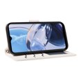 thumbnail image 4 of Motorola MOTO E22/E22i Phone Case , Wallet Flip Cover Adjustable Crossbody Lanyard Magnetic Card Slots, 4 of 5