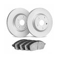 thumbnail image 2 of KarParts360 For Saturn Vue 2008 2009 2010 Brake Rotor Set | Rear | Cast Iron Material | Vented Type | Plain Style | 5 Lug | With Brake Pads, 2 of 4