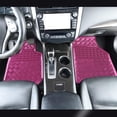 thumbnail image 3 of August Auto Alfombrillas De Aluminio Universales Para Todo Tipo De Clima, Aptas Para Sedán, Suv, Camiones Y Furgonetas, Juego De 4 (Rosa), 3 of 5