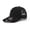 Black, variant on TOPTIE 6 Panel Structured Trucker Cap, Dark Grey Unisex Water-resistant and Breathable Mesh Baseball Cap