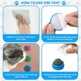 thumbnail image 3 of Natural Catnips Mint Lollipop Ball Tease Toy Molar Stick Chew Toy For Cat, 3 of 7