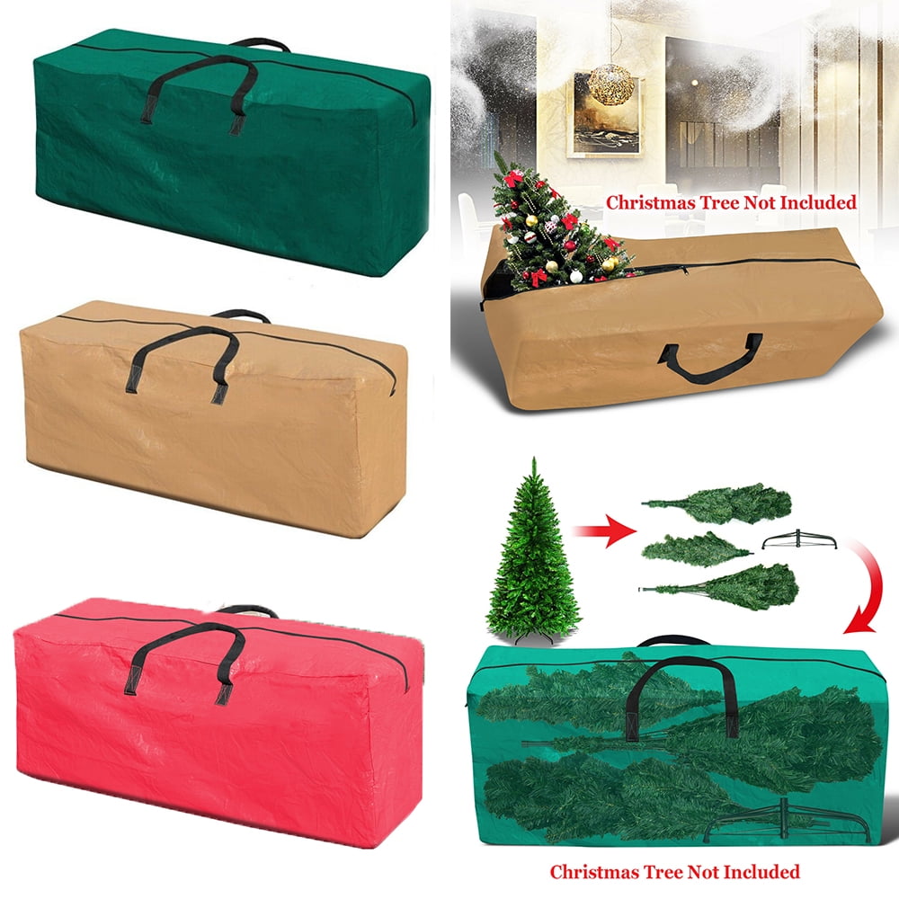 Holiday Tree Storage Case Christmas Storage Container with Handles and