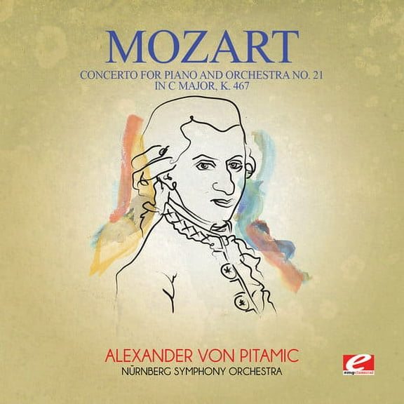 Mozart - Concerto for Piano & Orchestra No. 21 in C Major K - Classical - CD