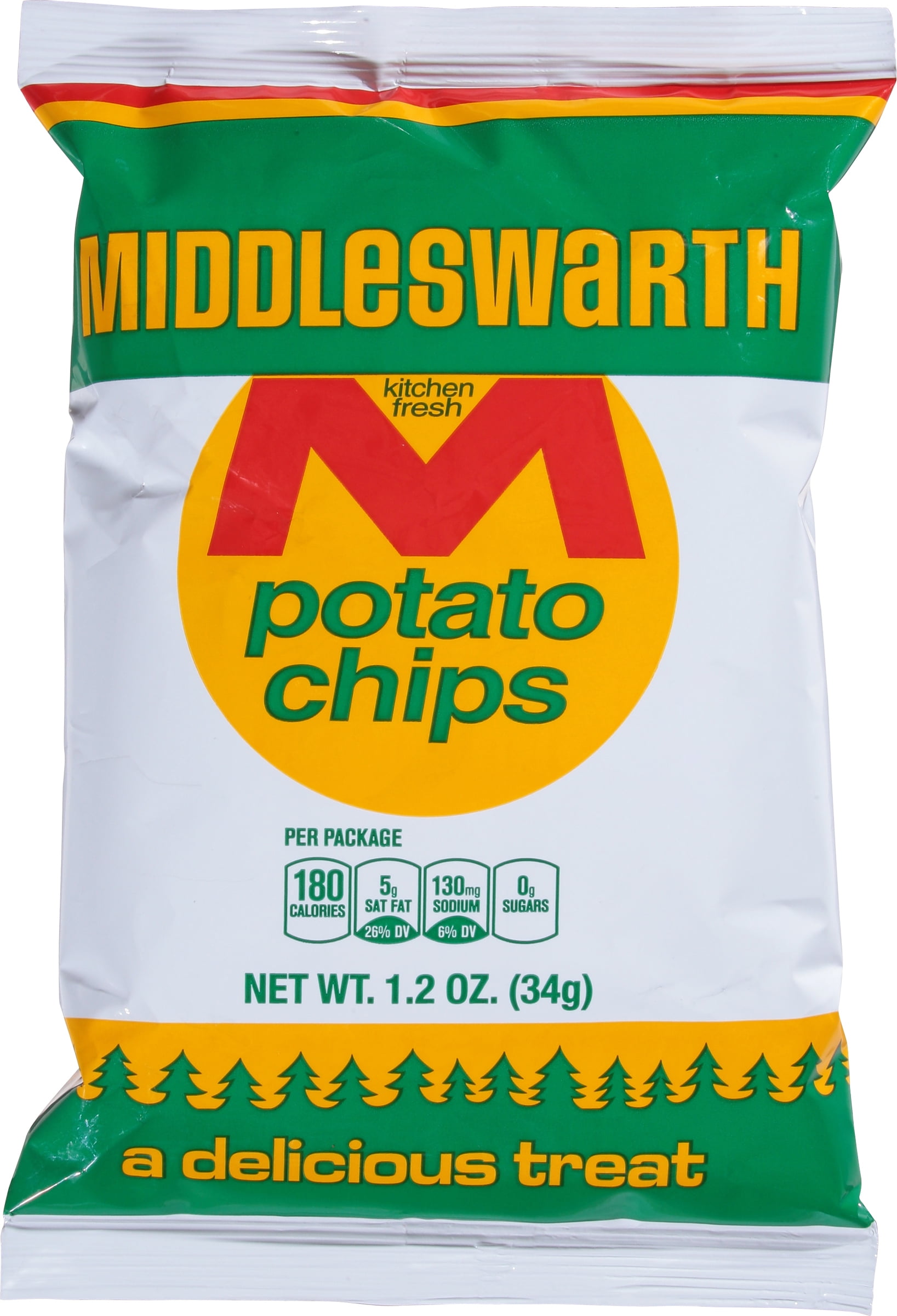 Middleswarth Potato Chips, 2 Oz.