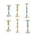 thumbnail image 4 of Cateissary Soporte de almacenamiento de velas, organizador de Metal dorado y plateado a la moda, jarrón de flores de para carretera, Bar en casa, Kits de decoración para fiestas Oro/32cm Cateissary HA067966-04, 4 of 6