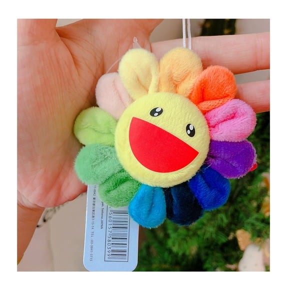 Douhoow Newest Flower Takashi Murakami Kiki Kaikai Brooch Rainbow  Toys