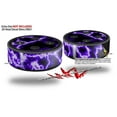 thumbnail image 2 of Skin Wrap Decal Set 2 Pack for Amazon Echo Dot 2 - Electrify Purple (2nd Generation ONLY - Echo NOT INCLUDED), 2 of 3