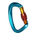 thumbnail image 4 of Clips de Mosquetón resistentes perfecl 25KN para escalada de seguridad Montañismo Rappellin Downhill CE Azul rojo, 4 of 6