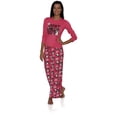 thumbnail image 1 of Just Chillin Pyjama Femme Penguin Haut et Pantalon de Détente, 1 of 4
