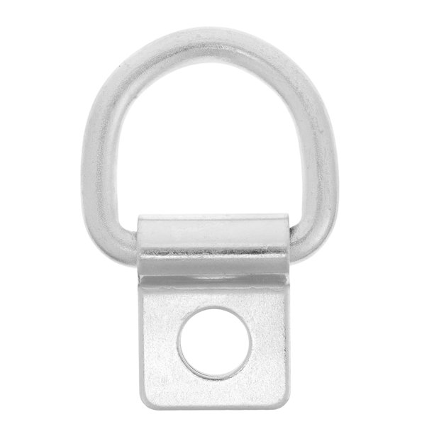Gancho de amarre con anilla en D, gancho de remolque de carga, anillo de amarre de anclaje para remolques, camiones, vehículos recreativos, anillo de amarre resistente con soporte de montaje