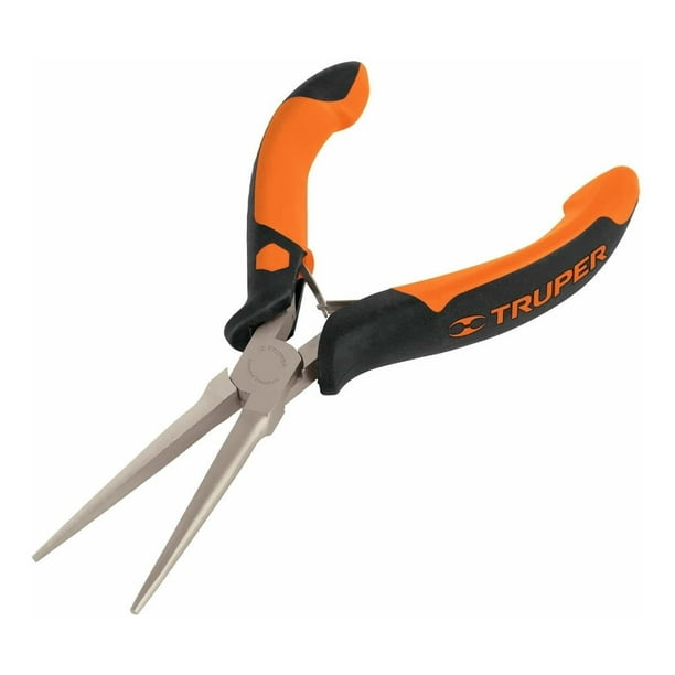 Pinza Miniatura Punta De Aguja 5' Comfort Gri Truper Truper PM-PA4