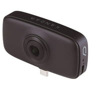 KanDao QooCam Fun [Type-C ONLY], a Kind of Camera with Social Media Live to Record on Video/Image to Picture 360 Full View, and Various Capture Shifting pluged on Smartphone Apps.