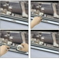thumbnail image 6 of 2 Pieces 2-in-1 Groove Gap Cleaning Brush Window Track Cleaning Tool, Multi-Functional Grout Cleaning Tool Gap Cleaning Brush with Hidden Scraper, for Sliding Door Tracks, Window Sills, Window Seals, 6 of 10