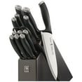 thumbnail image 1 of HENCKELS Silver Cap 14 Piece Knife Block Set, Black, 1 of 4