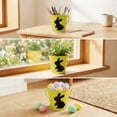 thumbnail image 4 of Yusimy Easter Colorful Iron Rabbit Candy Bucket for Easter Party Home Decor, 4 of 6